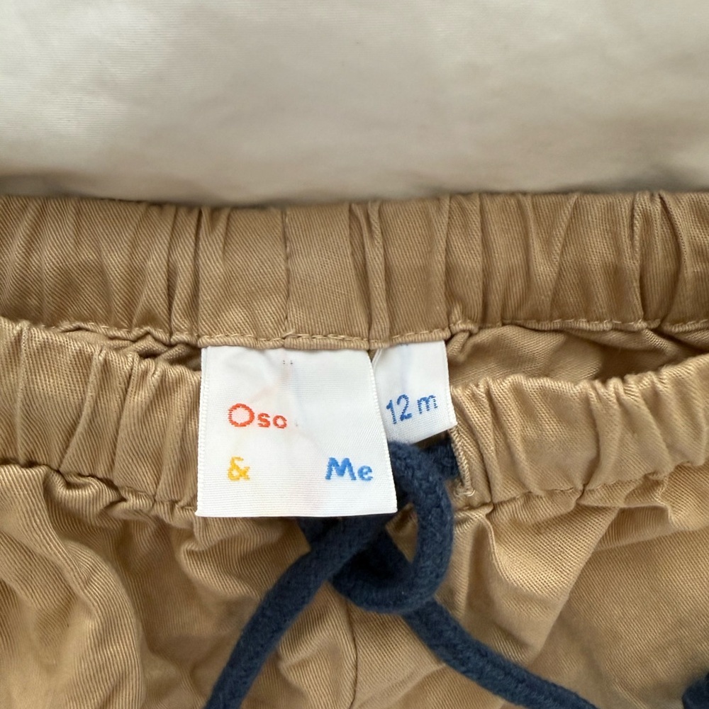 Oso & Me Bowie Pant- 12M- Khaki - Picture 5 of 6